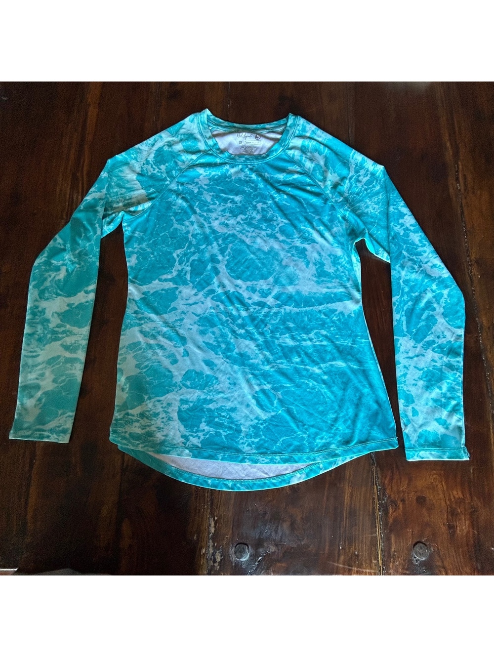 Blue waters rash guard